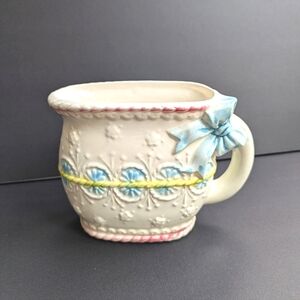 Vintage Relpo Baby Planter Mid-century Japan Pink Blue Vase